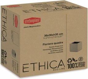 Βάζο Λουλουδιών Stefanplast Τετράγωνο