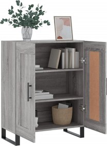 vidaXL Ντουλάπι Γκρι Sonoma 69,5 x 34 x 90 εκ. από Επεξεργασμένο Ξύλο