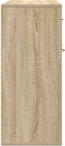 vidaXL Μπουφές Sonoma Δρυς 88 x 30 x 70 εκ. από Επεξεργασμένο Ξύλο