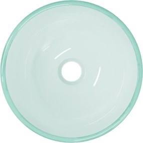 vidaXL Νιπτήρας με Αμμοβολή 30x12 εκ. από Ψημένο Γυαλί