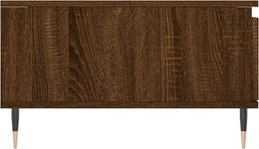 vidaXL Τραπεζάκι Σαλονιού Καφέ Δρυς 90x60x35εκ. από Επεξεργασμ. Ξύλο