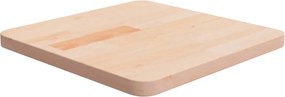 vidaXL Επιφάνεια Τραπεζιού Τετράγωνη 40x40x2,5 εκ. Μασίφ Ξύλο Δρυς