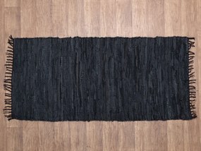 Δερμάτινο Ταπέτο 65x135 4 Μαύρο Viopros