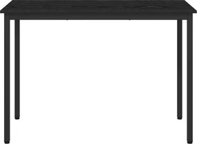 vidaXL Τραπεζαρίες 110 x 55 x 75 cm ΜΕΤΑΛΛΟ Ορθογώνιος