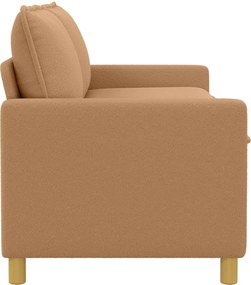 vidaXL Καναπές Μπεζ 156 x 81 x 87,5 εκ Ύφασμα