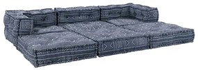 vidaXL Μαξιλάρι 3 pcs Μπλε 70 x 70 x 54 εκ Πολυεστέρας