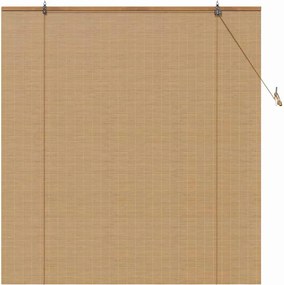 vidaXL Ρόλερ Καφέ 150 x 160 cm Μπαμπού
