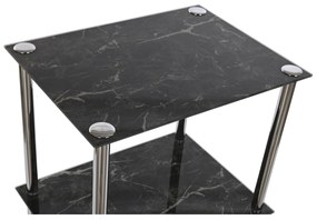 Ράφια Μπάνιου DKD Home Decor Κρυστάλλινο Χάλυβας (40 x 30 x 105 cm)
