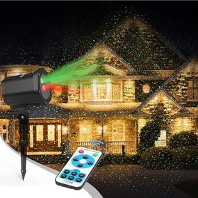 LED αδιάβροχο διακοσμητικό laser με τηλεχειριστήριο