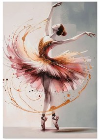 Πίνακας σε καμβά Dancito I 3D Inart 70x2.5x100εκ