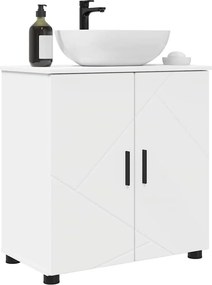 vidaXL Ντουλάπι Μπάνιου Λευκό 61 x 35 x 64 εκ.