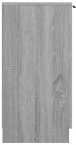 vidaXL Παπουτσοθήκη Γκρι Sonoma 59x35x70 εκ. από Επεξεργασμένο Ξύλο