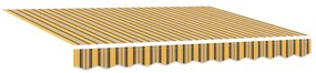 vidaXL Αυτόματη Τέντα Πολύχρωμη 350x250 εκ