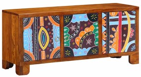 vidaXL Πάγκος για παπούτσια καφέ μελί 100 x 35 x 45 εκ.