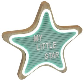 Διακοσμητικό Τοίχου Με Led L-C Sweet Kids Star 6CAD080