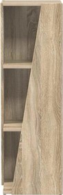 vidaXL Πλευρικό Ράφι Δρύς Sonoma 33 x 32 x 100,5 εκ Επεξεργασμένο ξύλο