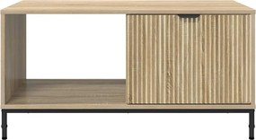 vidaXL Τραπεζάκι σαλονιού Δρύς Sonoma 90 x 49 x 46 εκ.