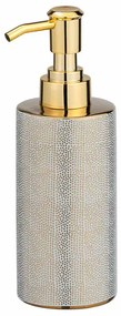 Δοχείο Κρεμοσάπουνου 300ml Wenko Nuria White/Gold 24185100