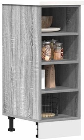 vidaXL Ντουλάπι "Riga" Γκρι Sonoma 30x44,5x81,5 εκ. από Τεχνητό Ξύλο