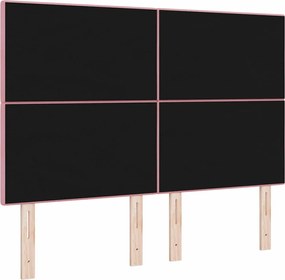 vidaXL Κεφαλάρι Ροζ 160 cm Βελούδο