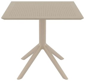 Τραπέζι Sky 80X80X74 Dove grey Dove