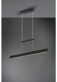 Κρεμαστό Φωτιστικό Οροφής 2xLED 22W Μαύρο Ρυθμιζόμενο Dimmer Paros R32043132 Trio Lighting R32043132 Μαύρο