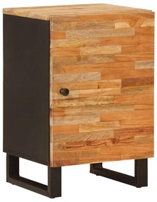 vidaXL Σετ Μπάνιου με συρτάρι με ράφι Φυσικό Στερεό ξύλο μάνγκο