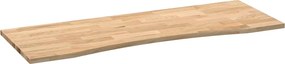 VidaXL Επιτραπέζια Επιφάνεια Ακατέργαστη Μασίφ Ξύλο Δρυς Ορθογώνια