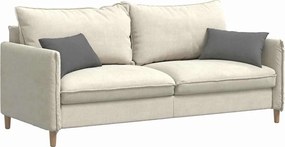 vidaXL Μαξιλάρι Καναπέ 2 pcs Σκούρο Γκρι 50 x 30 cm ύφασμα