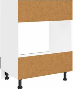 vidaXL Ντουλάπι φούρνου LUCCA Μαύρη Δρυς 60 x 46 x 81,5 εκ