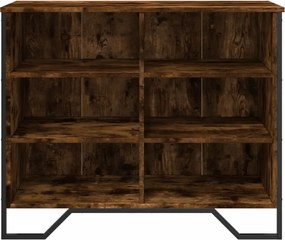 vidaXL Ντουλάπι Καπνιστή Δρυς 91x35,5x74,5 εκ. Επεξεργασμένο Ξύλο