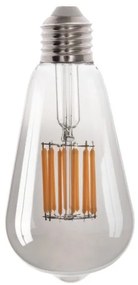 ΛΑΜΠΤΗΡΑΣ HM4189.03 LED FILAMENT 12W E27 2700K SMOKE