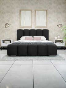 Επενδυμένο κρεβάτι Wizko-Mauro-160 x 200