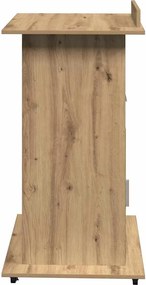 vidaXL Πλατφόρμα Artisan Oak Επεξεργασμένο ξύλο 55 x 55 x 107 cm