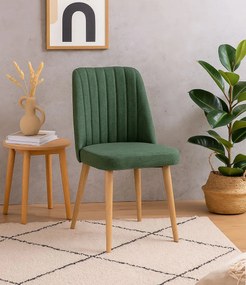 Καρέκλα Πεύκο Atlantic / Πράσινο STORMI 47x46x89