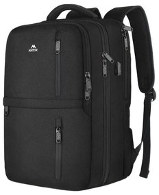 Travel laptop backpack 17.3'' Matein 1197 Black