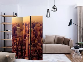 Διαχωριστικό με 3 τμήματα - Bird Eye View Of Manhattan, New York [Room Dividers]