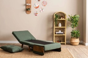 Πολυθρόνα-Κρεβάτι Πράσινο COSMO SINGLE 77x70x82