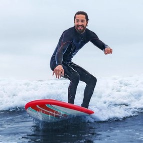 Bestway Φουσκωτή Σανίδα SUP Hydro-Force Compact Surf 8 243x57x7 εκ. - Πολύχρωμο