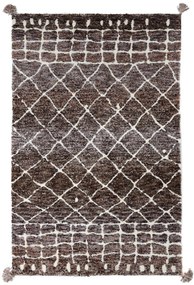 Χαλί Terra 5005/38 Round Brown-Dark Grey Royal Carpet 154X154cm Round