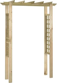 vidaXL Πέργκολα Είσοδος - Αψίδα 150 x 60 x 204 εκ. Εμποτισμένο Ξύλο