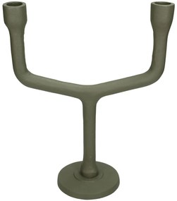 Κηροπήγιο ArteLibre Πράσινο Αλουμίνιο 23.5x10x28.5cm