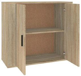 vidaXL Ντουλάπι Sonoma Δρυς 80x33x70 εκ. από Επεξεργασμένο Ξύλο