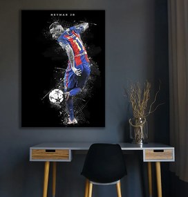 Πίνακας σε καμβά Neymar Jr KNV1539 80cm x 120cm