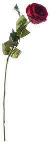 Supergreens Τεχνητό Κλωνάρι Τριαντάφυλλο "Garden" Κόκκινο 57 εκ