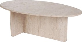 Τραπεζάκι Σαλονιού Τραβερτίνη ORBA 120x65x40