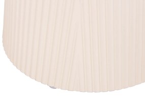 ΤΡΑΠΕΖΑΚΙ ΒΟΗΘΗΤΙΚΟ DENTON  MDF TOP ΦΥΣΙΚΟ ΞΥΛΟΥ-ΒΑΣΗ ΛΕΥΚΗ Φ45x51,5Υεκ.