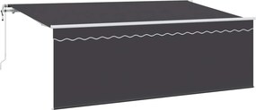 vidaXL Σκηνίτσα Αναδιπλούμενη Ανθρακί 400 x 200 cm