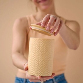 Δοχείο Αποθήκευσης 720ml Με Αεροστεγές Κλείσιμο Z-L Apricot 19354