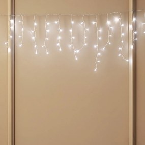 LED λαμπάκια βροχή-Cool White (10) τεμάχια